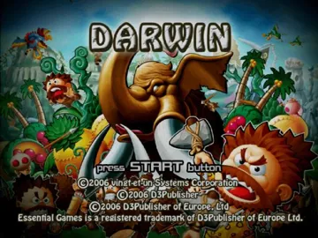 The Adventures of Darwin screen shot title